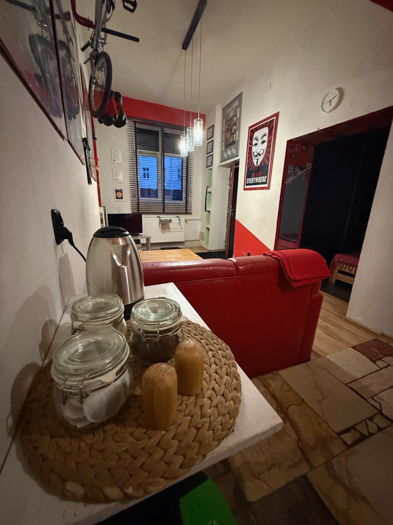 Studio Red And White Apartman Łódź Kültér fotó
