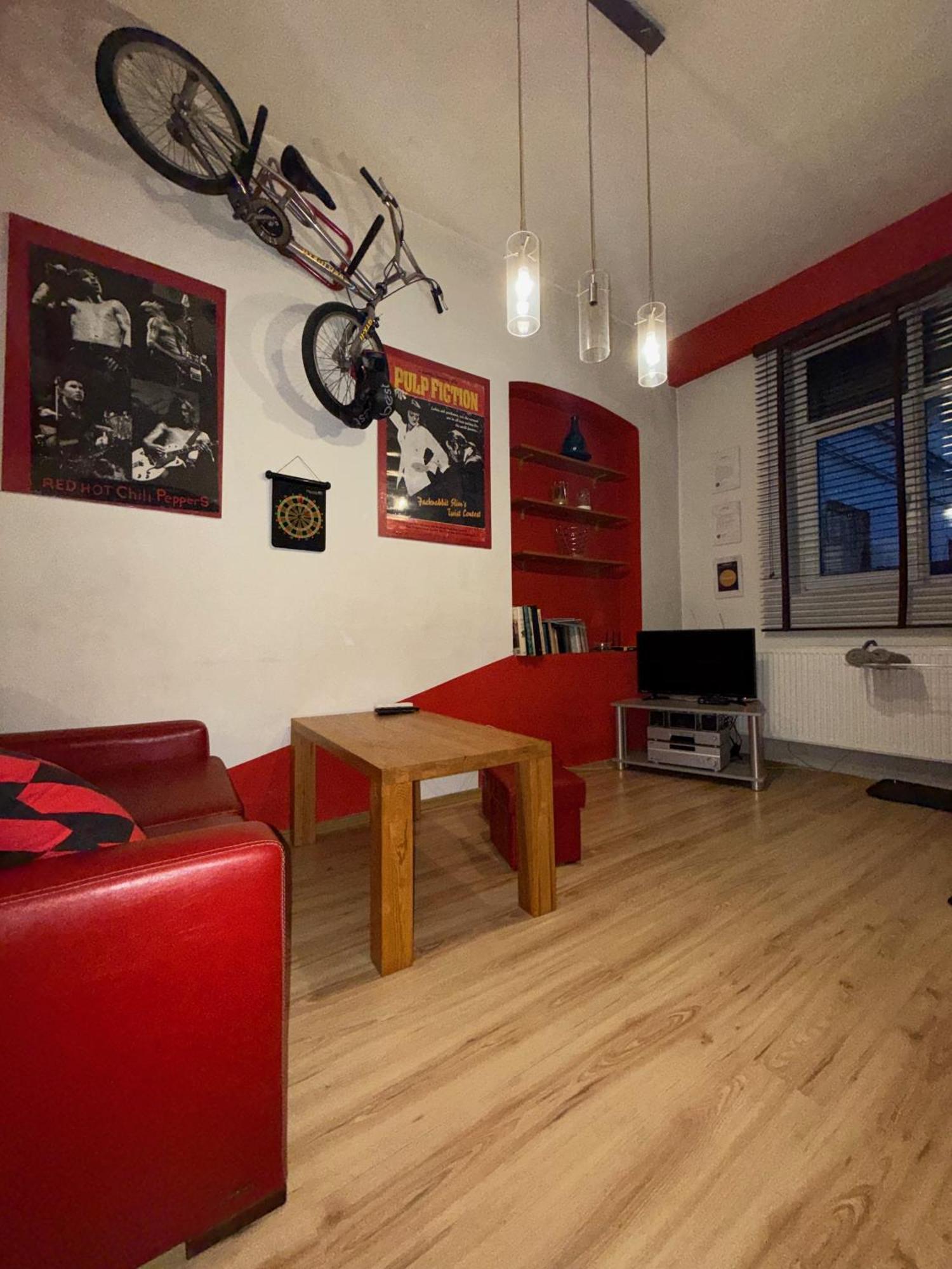 Studio Red And White Apartman Łódź Kültér fotó